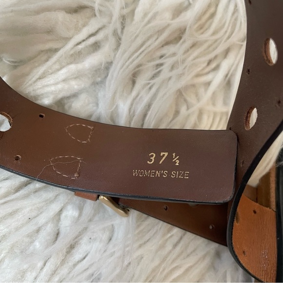 Tod’s Brown Sasha Gomma Sandalo Forature Perforated Platform Ankle Strap Sandals - Picture 8 of 10